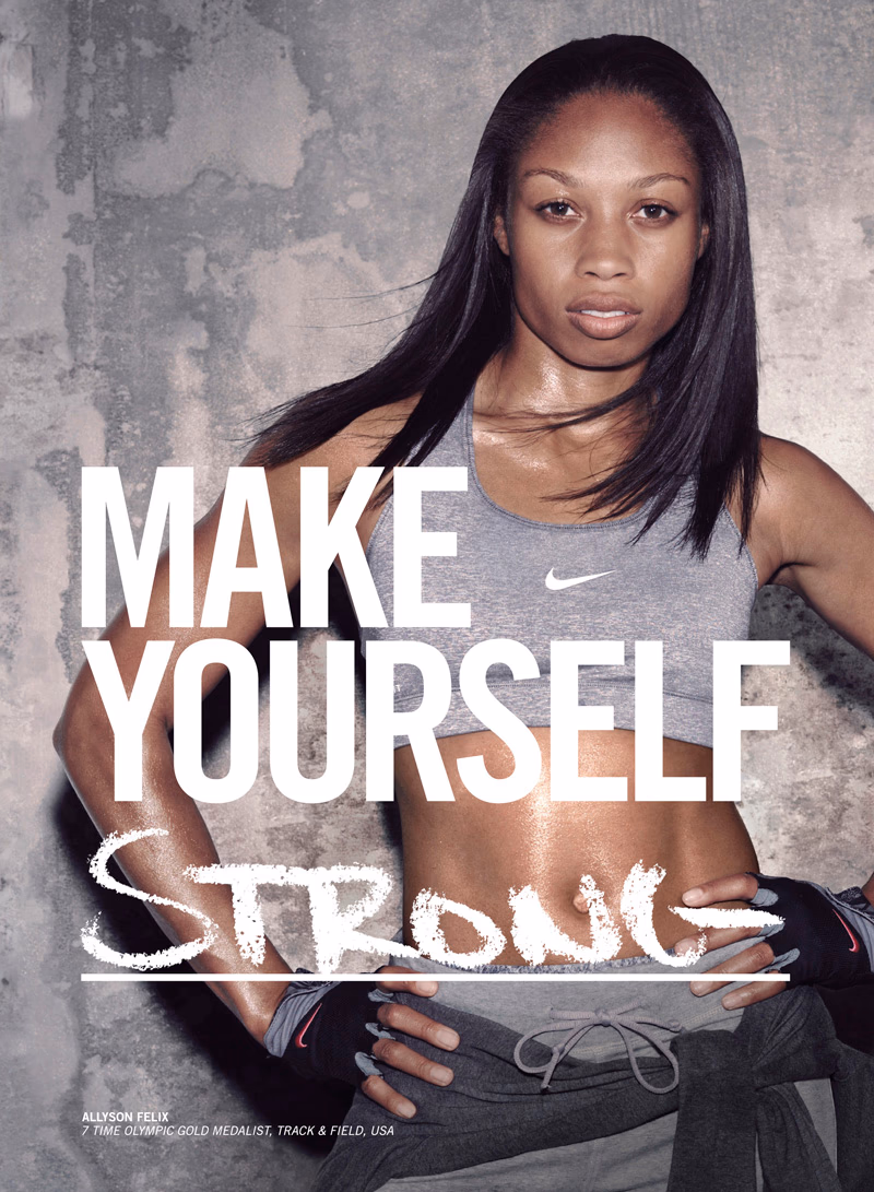 Nike Women’s Training — Allyson campaign image