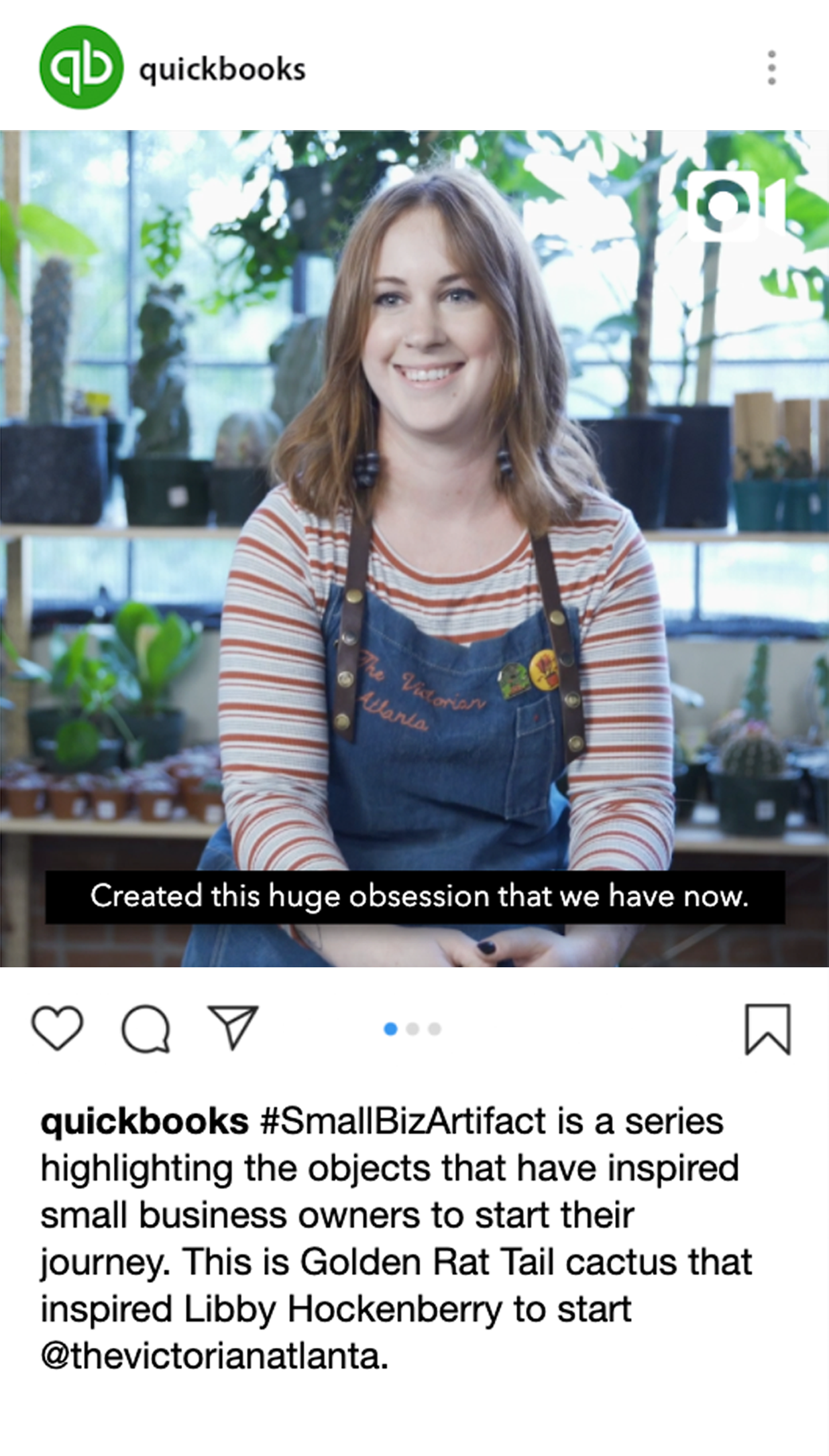 QuickBooks #SmallBizArtifact — Victorian story slide 2